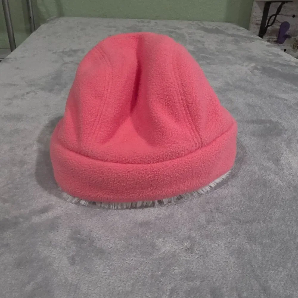 Carhartt Infant/Toddler Pink Sherpa-Lined Fleece Trapper  Toboggan Hat‎